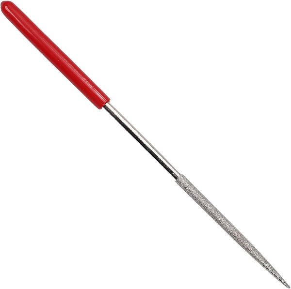 Utoolmart 5mm x 180mm Diamond Needle File Set, 150 Grits Round Files Tools for Metal Glass Stone