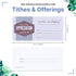 Church Offering Envelopes - Cash Envelopes for Tithes and Offering - Pack of 100 for Pastor Appreciation