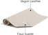 Smead Desk Pad, Vegan Leather Desk Mat with Non-Slip Faux Suede Backing, Perfect Organizer for Office Decor, 23.6” x