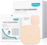 Dimora Fenestrated Foam Dressing, Non-Adhesive Tracheo Pads 4"x4" 10 Packs, Tracheostomy Supplies