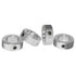 AZSSMUK 5/8" Bore Solid Steel Zinc Plated Set Screw Shaft Collars for Lawn Tractor, Garage Doors