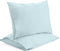 Circles Home Premium Sateen Pillow Envelope, 300TC, Standard Size, Blue
