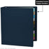 Carstens 3-Inch Heavy Duty 3-Ring Binder - Navy Blue, Durable Plastic, Waterproof Cover, Holds 400 Sheets