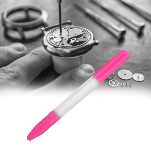 Pink Oil Pen for Easy Lubrication - Ideal for Gears and Adhesives