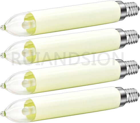 Ruiandsion E14 LED Bulb 0.2W Night Light Chandelier Pendant 8-55V Dimmable Candelabra