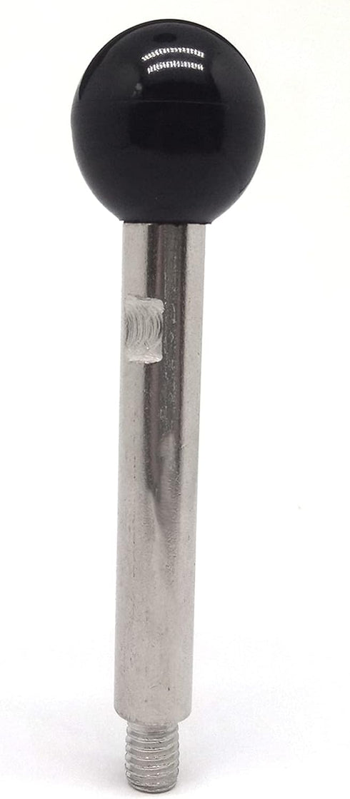 NGe 2pcs Machine Tool Handle with Ball Knob,Revolving Handle Machine Tool,Threaded Revolving Handle,for Machine Tool Accessory,(M8X100) by NGe