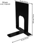 Spillbox Set Metal Non Slip Bookends Book Shelves | Shelf | Study Table | Home Decor | Holders | Case | Bracket Heavy