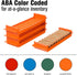 Set Port-A-Count BankSupplies Plastic Rolled Coin Storage Trays Penny Nickel Dime Quarter Coin Tray Rolled Coin Holder