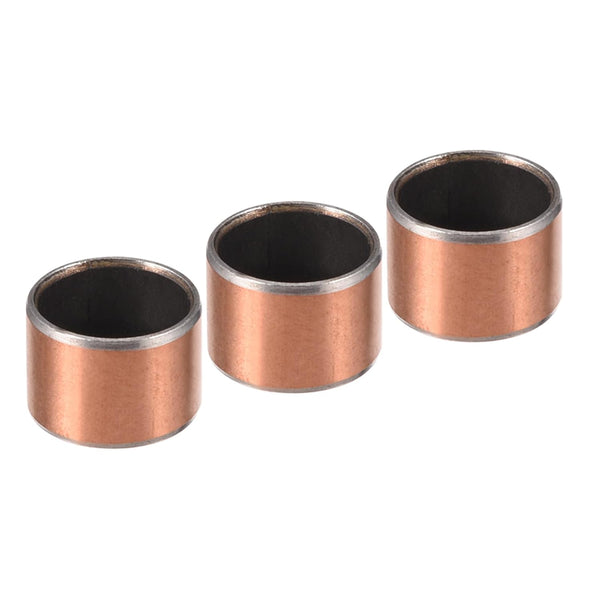 3pcs 1210 Sleeve Bearings, 12mm Bore Dia x 14mm OD x 10mm Length, Oilless Bushings for Machinery Use