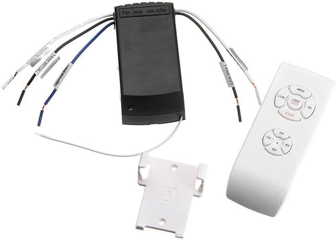 Ranjaner 3-in-1 Universal Ceiling Fan Remote Control Kit, Wireless Remote Control and Receiver Kits for Lamp, Ceiling