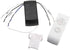 Ranjaner 3-in-1 Universal Ceiling Fan Remote Control Kit, Wireless Remote Control and Receiver Kits for Lamp, Ceiling