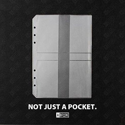 Zelten Refills/Loose Leaves for A5 Cover Ring Binder, Personal Organizer/Planner (A5 6 Holes, 4 PCS)