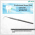 HIGH TECH INSTRUMENTS #6 (1) Dental Probe Explorer Made of Stainless Steel Reusable Tool Plaque & Tartar Remover Tooth