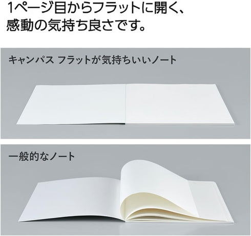 KOKUYO Campus Feels Flat Notebooks, Dot A 7mm Ruled, Semi-B5, 30 Sheets, 30 Lines, Pack of 3, Blue, Green and Pink,