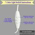 Transparent Glowing LED Night Light Reusable Planning Board 15.7 * 11.81 Inch Dry Erase Board with Remote Control