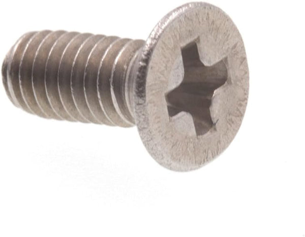 Prime-Line 9120780 Machine Screws, Phillips Drive, Flat Head, Metric, M2.5-0.45 X 6MM (10 Pack)