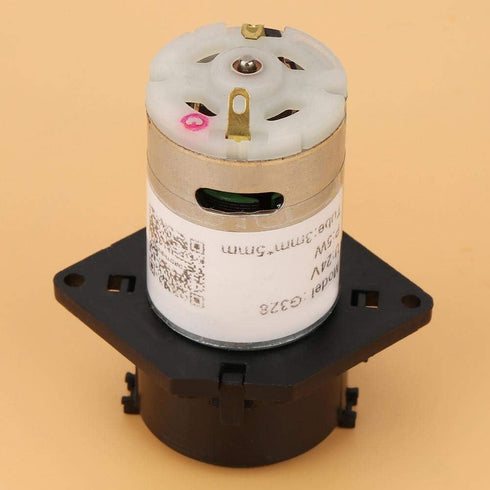 24V DC Peristaltic Liquid Pump Dosing Pump for Aquarium Lab Analytical, 10ml/min - 90ml/min (Black)