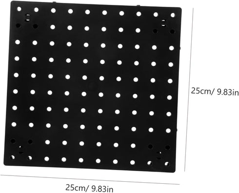 Metal Garage Wall Panels - Utility Pegboard Organizer with Storage Bins