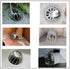 3 Inch 304 Stainless Steel Gutter Guard Filter Strainer for Round Downspout, Anti-Blocking Line Cap Drain Cover