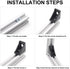 26pcs 2020 Corner Bracket Connector Aluminum Extrusion Hardware with T Nuts and Screws for 8020 Profile