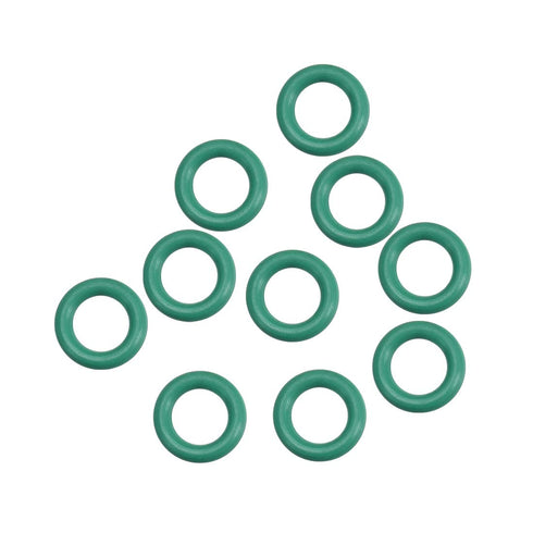 uxcell Fluorine Rubber O-Rings, 8.5mm OD 5.5mm ID 1.5mm Width FKM Seal Gasket for Machinery Plumbing, Green, Pack of 10