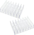 Eyeshadow Makeup Palette Organizer, 2 Pack, 7 Slot Acrylic Desk Organizer for Sorting Mail, Clear
