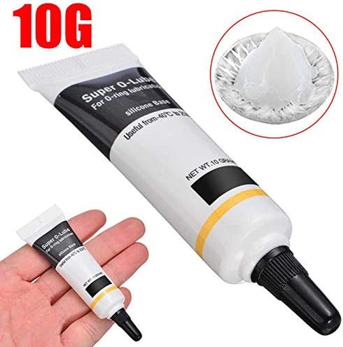 10g VALINK Waterproof Food Grade Silicone Lubricant Grease for O Rings Ring Faucet Plumbers New