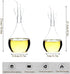 LumaGrove 400ML 850ML(850ML) Oil and Vinegar Dispenser Glass, Non-Drip High Borosilicate Glass Olive Oil and Vinegar