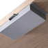 NUOBESTY 2Pcs Punch Storage Box, Hidden Desk Drawer Under Desk Storage Organizer, Adhesive Pencil Tray for Kitchen