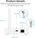 ZigBee Hub Intelligent Linkage Wired Gateway, Works with Tuya Smart Devices, Alexa Voice Control