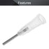 Utoolmart Industrial Dispensing Needle, 40pcs Blunt Needle, Stainless Steel Precision Applicator, 17G, Transparent Color