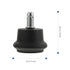 5pcs Artibetter Swivel Caster Wheels Office Chair Replacement Furniture Casters Silent Insert Stem Rollers for Computer