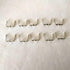 ZP02 Chandelier Connectors Clips Pins for Fastening Crystals - 300pcs