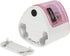 Electric Pencil Sharpener, Pink Portable Automatic Heavy Duty for School Home, Battery Operated