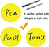 Hcode 1 Inch Color Coding Label Stickers, 1000 Pieces, Garage Sale Blank Round Adhesive Dots