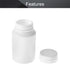 Othmro PE Plastic Lab Chemical Reagent Bottles, 5pcs 150ml/5.1oz Wide Mouth Round Sample Storage