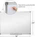 XIWODE Magnetic Dry Erase Board - Wall-Mounted Whiteboard, 24 x 36 inches, Lightweight Portable with Silver Aluminum