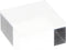 Plymor Clear Polished Acrylic Square Display Block, 1" H x 2" W x 2" D, 2 Pack