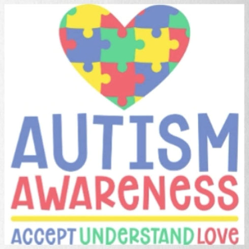Autism Awareness Pens and Sticky Note Pads 12 Piece Bundle (Autism Sticky Notes Style 1)