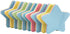 Star Sticky Notes - 1000 Sheets Mixed 4 Color Bulk Sale Self Stick Memo Notes for Office/School/Home