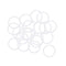 uxcell Silicone O-Rings, 15mm OD 12mm ID 1.5mm Width VMQ Seal Gasket, White, Pack of 20