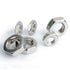 QuarkMRO 304 M4 M64 (M32-1.5, 16.5mm, 2pcs) Stainless Steel Fine Thread Thin Jam Hex Nut Right Hand Select Size - m: