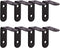 Corner Bracket Shelf Bracket,Heavy Duty Black Stainless Steel L Corner Brace,Right Joint