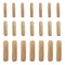 21pcs Assorted Wooden Dowels M6 M8 M10, Hard Wood Grooved Plugs for Furniture Woodwork Craft DIY Carpentry (6mm 8mm