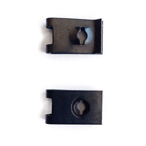 #8 U-Style Clip-On Nut, U-Type Fasteners, Pack of 25