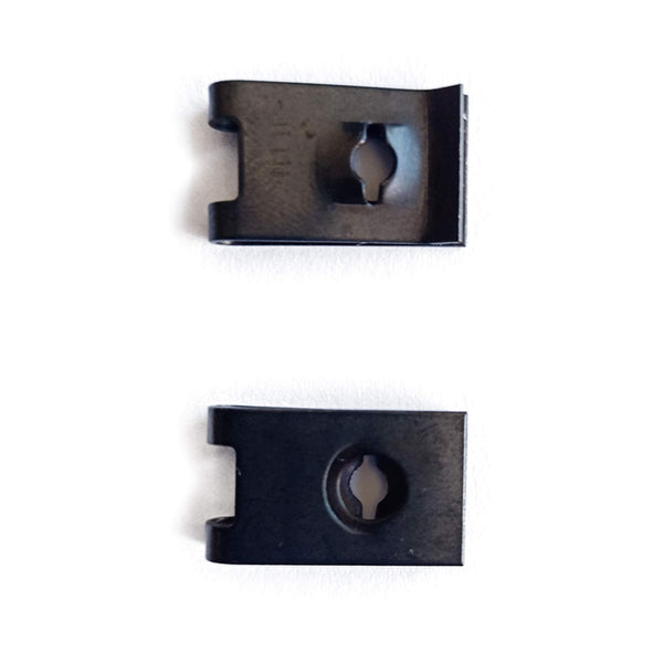 #8 U-Style Clip-On Nut, U-Type Fasteners, Pack of 25