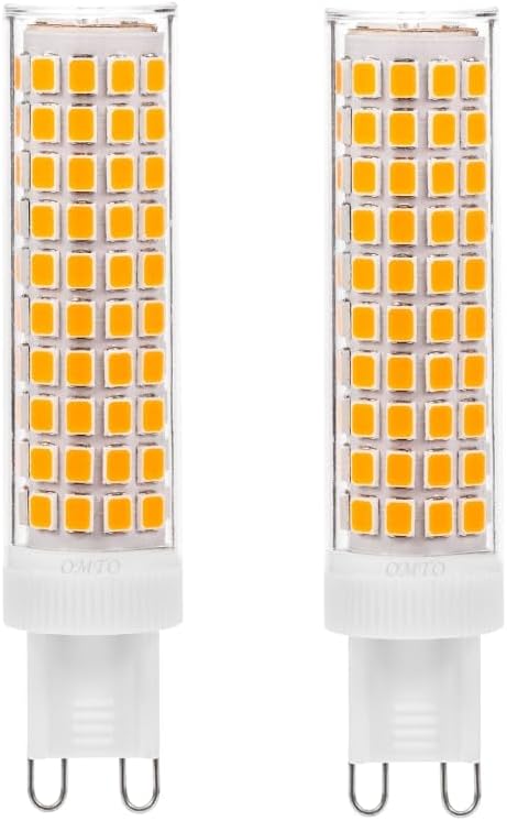 G9 LED Bulb 10W, 100W G9 Halogen Bulb Equivalent,G9 Bi Pin Base