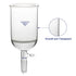 Borosilicate Glass Buchner Filtering Funnel with Coarse Frit (G1), 95mm Inner Diameter, 500ml