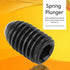 10pcs M8 Carbon Steel Ball Screws, Spring Plunger Set | Hexagonal Socket Ball Plunger M8 * 12 (M812) Screws