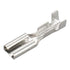 Baomain 0.11" Female Spade Crimp Terminal Wire Connector, Non Insulation, 2.8mm, Pack of 100